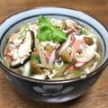 ままばなな1020's cooksnap of when they made 鶏ひき肉で*とろとろ～あんかけうどん*.