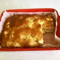 HNDU's cooksnap of when they made 【簡単】りんごとクリームチーズのケーキ♡.