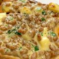 土屋はちまき's cooksnap of when they made 朝から元気♪納豆コロ・チー・トースト☆.