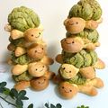 ３匹の大ぶたママ's cooksnap of when they made 軽くてサクふわ♪　メロンパン.