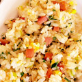 KAN0307's cooksnap of when they made 卵とほうれん草の炒飯.