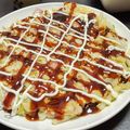 ﾌﾗﾝﾈﾙ☆'s cooksnap of when they made ★うどんでもちもち♪お好み焼き★.