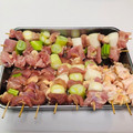 Asato★'s cooksnap of when they made 簡単、とりもも、焼鳥串打ち方.