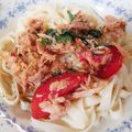しょうとみどり's cooksnap of when they made つわりにも☆ツナと大葉とトマトのそうめん.