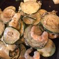 空中逆上がり's cooksnap of when they made 絶品☆海老とズッキーニの醤油マヨ炒め.