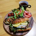 nao0312's cooksnap of when they made ランチや朝食に＊焼きさばサンドバーガー.
