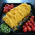 mihorinh's cooksnap of when they made ハロウィン★かぼちゃのモンブランロール.