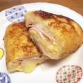 かつぞう☆'s cooksnap of when they made ハム＆チーズのロールフレンチトースト.