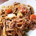 ちぃち777's cooksnap of when they made 粉末ソースをアレンジ☆ソース焼きそば.