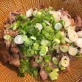 nonocana's cooksnap of when they made 豚バラでダブルねぎの照り焼き豚丼.