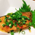 せらえの's cooksnap of when they made ぶりのにんにく酢醤油焼き.
