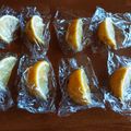 Ｕ子310's cooksnap of when they made レモンの冷凍保存の方法.