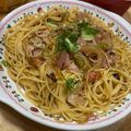 Miiko1123's cooksnap of when they made 覚書　塩昆布とベーコンの和風パスタ.