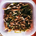 shelly616's cooksnap of when they made 茎わかめと挽き肉の炒め物.