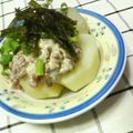 キョク's cooksnap of when they made じゃがマヨ納豆.