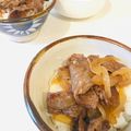 アンコラ☆'s cooksnap of when they made 牛バラ肉と玉ネギの牛丼.