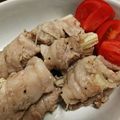 naki1227's cooksnap of when they made 味ぽん　えのきと豚バラのレンチン料理.