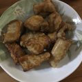 クック1FX93J☆'s cooksnap of when they made モウカサメの竜田揚げ＠ケチャップ.