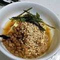 ユーロン's cooksnap of when they made アレ？これ美味い 玉子とうふ納豆.