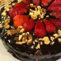 mai_ailee's cooksnap of when they made ココアで簡単＊苺ムースのチョコケーキ.