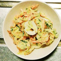 ぷっくりんご's cooksnap of when they made 胡瓜と人参と竹輪のマヨゴマ合え.
