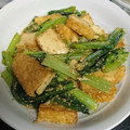 NACHIMAE's cooksnap of when they made 小松菜と厚揚げのごま和え.
