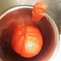 水玉ぱじゃま's cooksnap of when they made トマトの皮むき(湯むき).