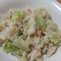 もりのりころ's cooksnap of when they made 簡単！パラパラレタスチャーハン.