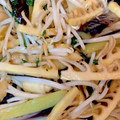 ころころあんころもち's cooksnap of when they made 筍と茄子ともやしの香り炒め.