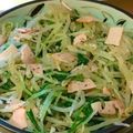 クックYQHXI2☆'s cooksnap of when they made 水菜ともやしのポン酢あえ.