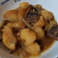 ちーちーちーたらりー's cooksnap of when they made サバ缶の味噌味とじゃがいもの煮物♪ૢ.