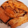 まよも's cooksnap of when they made サーモンハラスのウナギの蒲焼き風.