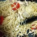 こつこつつくる's cooksnap of when they made アジとトマトのオイルパスタ.
