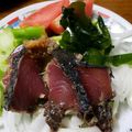 りー君グランマ's cooksnap of when they made 鰹のたたきリメイクサラダ.