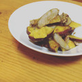 CZKO's cooksnap of when they made ♢♦牛蒡とさつま芋の甘辛炒め♦♢.