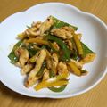 1072gou's cooksnap of when they made 鶏ささみとピーマンのオイスターソース炒め.