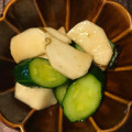 R2016's cooksnap of when they made かぶときゅうりの昆布茶漬け.