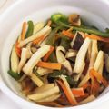 ちゃとにも's cooksnap of when they made エリンギ・ピーマン・人参のポン酢炒め.