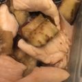 ma___111's cooksnap of when they made ささみとなすのポン酢しょうが焼き.