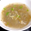 ルぴあ's cooksnap of when they made ヘルシー☆生姜のもずくスープ.