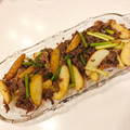 クックEBXFTK☆'s cooksnap of when they made 牛肉とにんにくの芽の炒めもの☆.