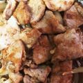 クック0T5NA5☆'s cooksnap of when they made 豚ももブロック肉で美味しい生姜焼き♬.
