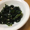 ねぎとろおにぎり's cooksnap of when they made わかめのナムル.