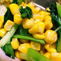 u_mi_n's cooksnap of when they made すぐ簡単！ほうれん草とコーンのバター炒め.