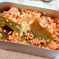 クックTU48I8☆'s cooksnap of when they made 【メスティン飯】 絶品鮭の炊き込みご飯.