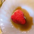 みふみふ☆'s cooksnap of when they made ◎材料2つで変身！甘くないいちご救済技◎.