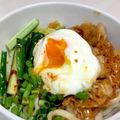 ☆megunyan☆'s cooksnap of when they made 温玉&焼肉乗っけスタミナ冷やしうどん♡.