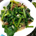 ユーロン's cooksnap of when they made 下茹でなし！ほうれん草の納豆マヨチー炒め.