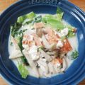 クックJ6EAK0☆'s cooksnap of when they made 丸ごとレタス一個とシャケ豆乳仕立て.