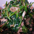 ☆スイーツだいすき☆'s cooksnap of when they made ほうれん草とツナの胡麻和え.